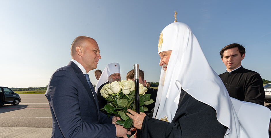 Патриарх Кирилл сообщил, что во время полета в Калининград его сопровождал истребитель НАТО