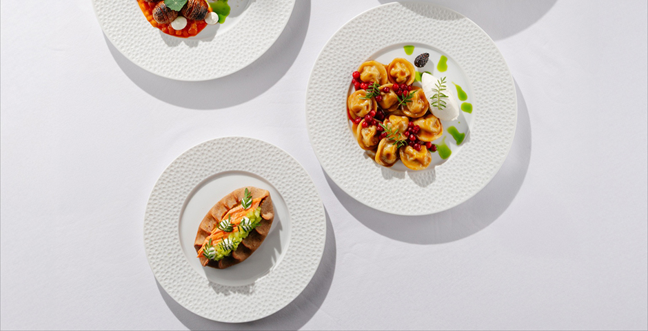 Гастроли блюд в ресторане Cannelle в Cosmos Selection Nevsky Royal St. Petersburg