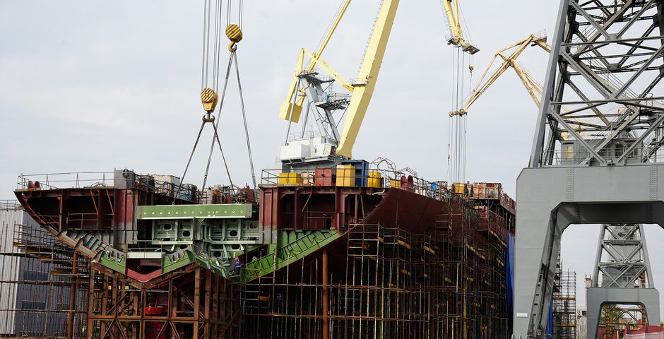 Атомный ледокол «Ленинград» вскоре спустят на воду