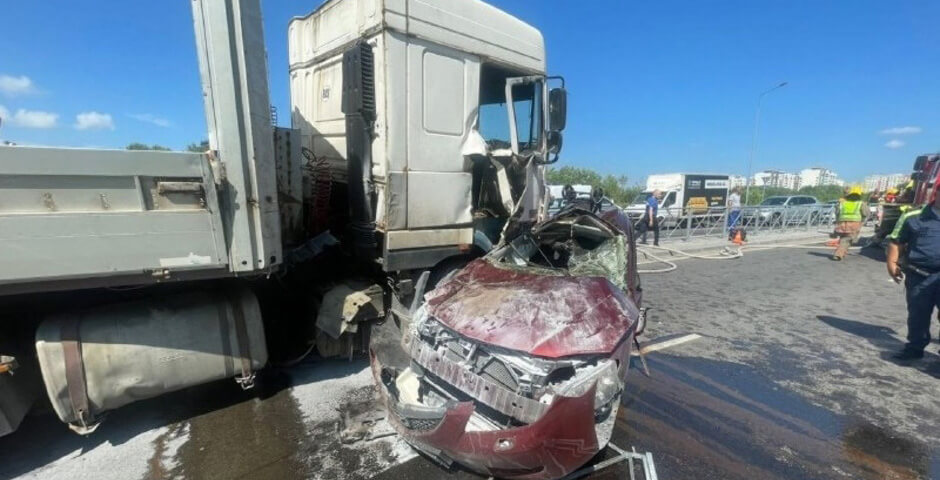 В массовом ДТП в Калининграде пострадали 8 человек