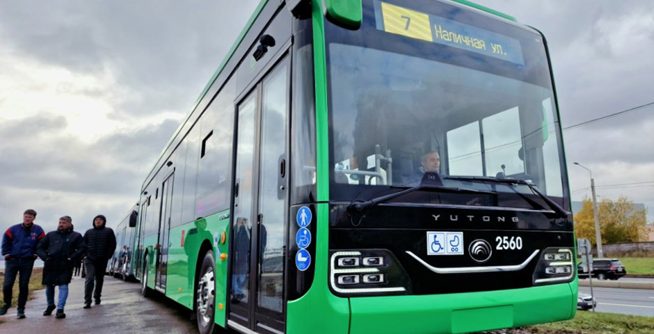 В Петербурге построят первый парк электробусов на 400 мест