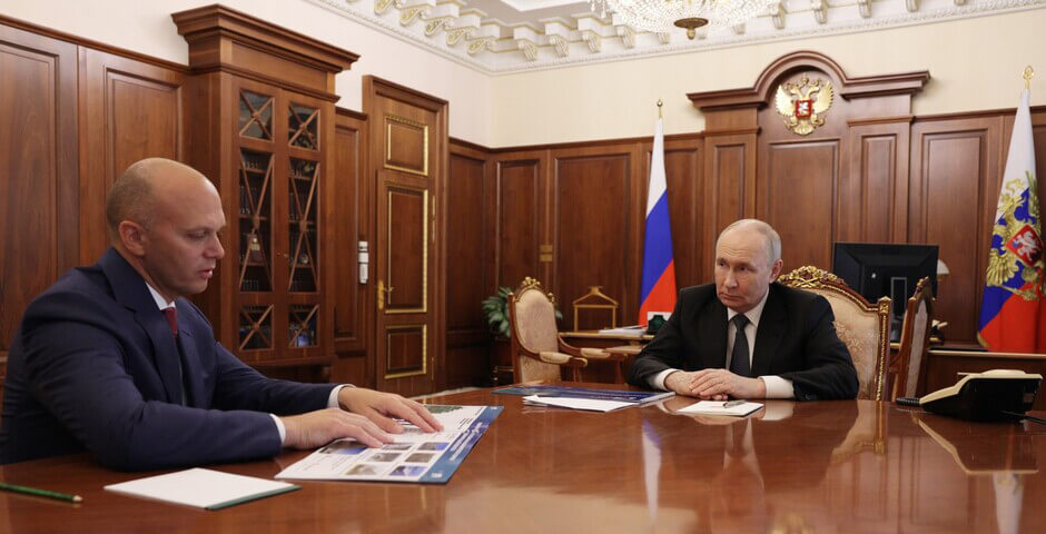 Путин рассказал о реализации планов развития Калининградской области