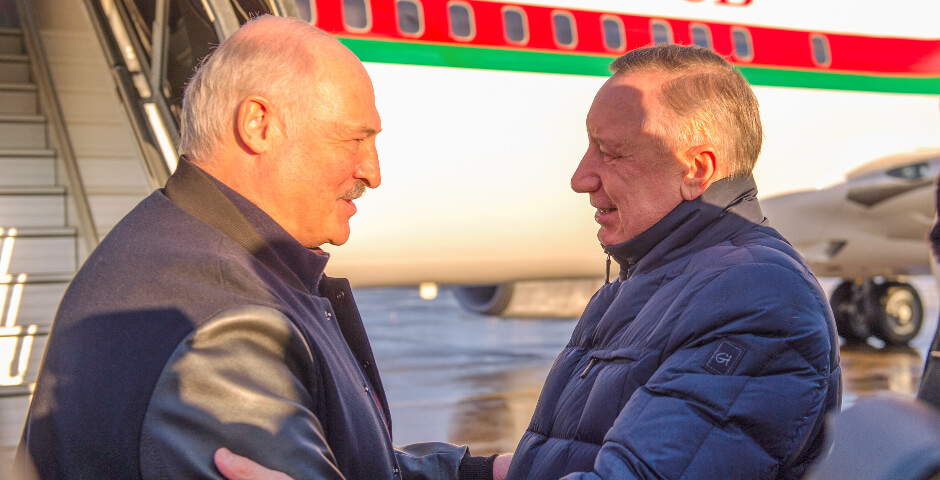 Беглов и Лукашенко встретились в Петербурге