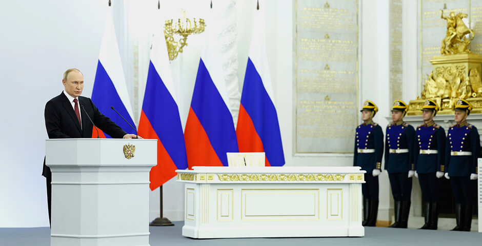Опубликованы ранее подписанные Путиным договоры с новыми регионами о принятии в состав России