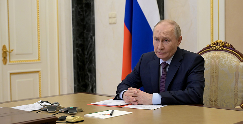 Путин выступил на заседании Совета законодателей России в Петербурге