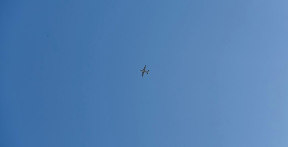 Американский самолет-разведчик заметили в районе Калининградской области