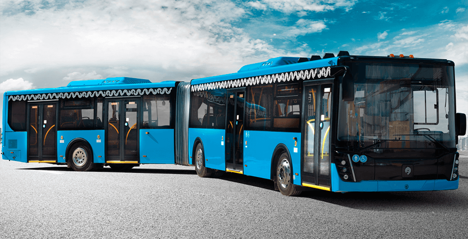 В Петербург прибыли первые автобусы ЛиАЗ по контракту на 9 млрд рублей