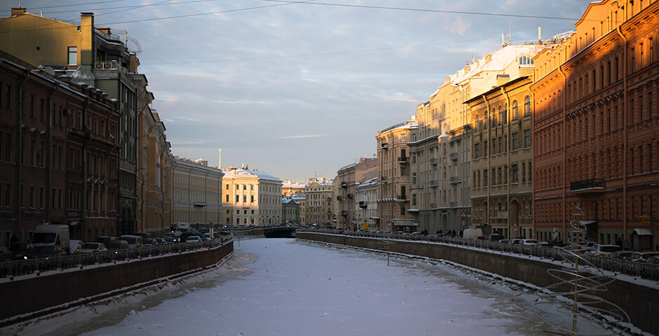 Морозы пришли в Петербург на два месяца раньше
