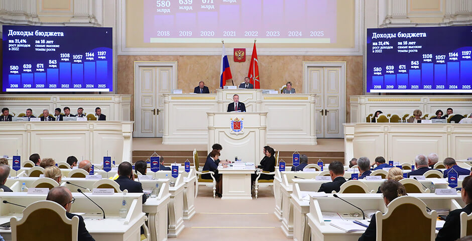 Беглов подписал закон о бюджете Петербурга
