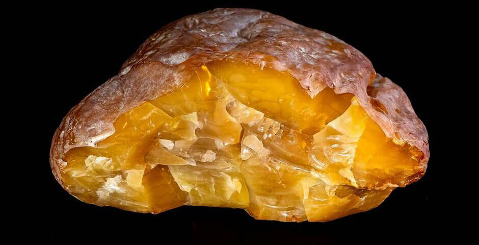 Калининградский янтарный комбинат добыл самородок весом более 2 килограммов