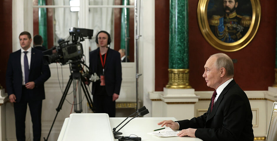 Путин предложил Украине прямые переговоры в Стамбуле