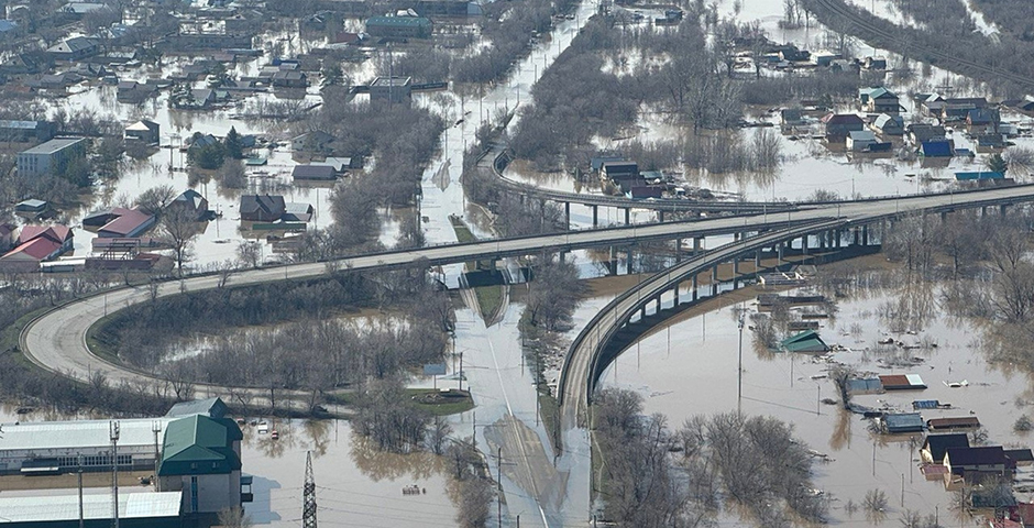 В регионах России продолжаются паводки