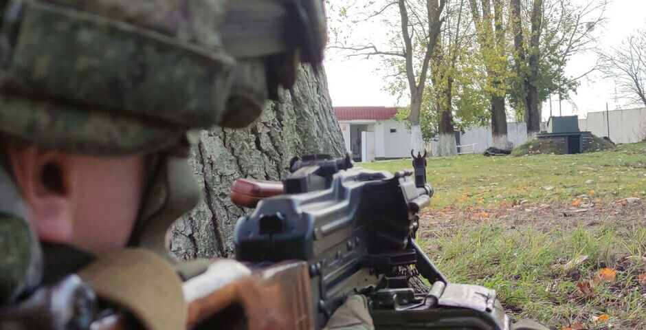 Моряки-балтийцы «отбили» атаку диверсионно-разведывательной группы