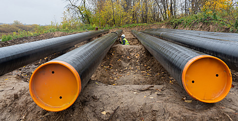 «Газпром» начал строить газопровод протяженностью 61 километр в Поморье