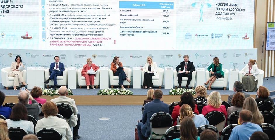 «Россия и мир: тренды здорового долголетия»