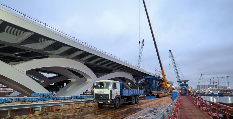 На 2026 год запланировано начало разводки Большого Смоленского моста в Петербурге