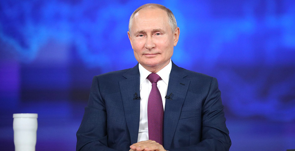 Кремль озвучил дату прямой линии и пресс-конференции Владимира Путина