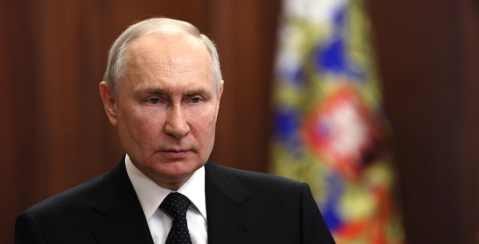 Владимир Путин обратился к россиянам 24 июня. Полный текст