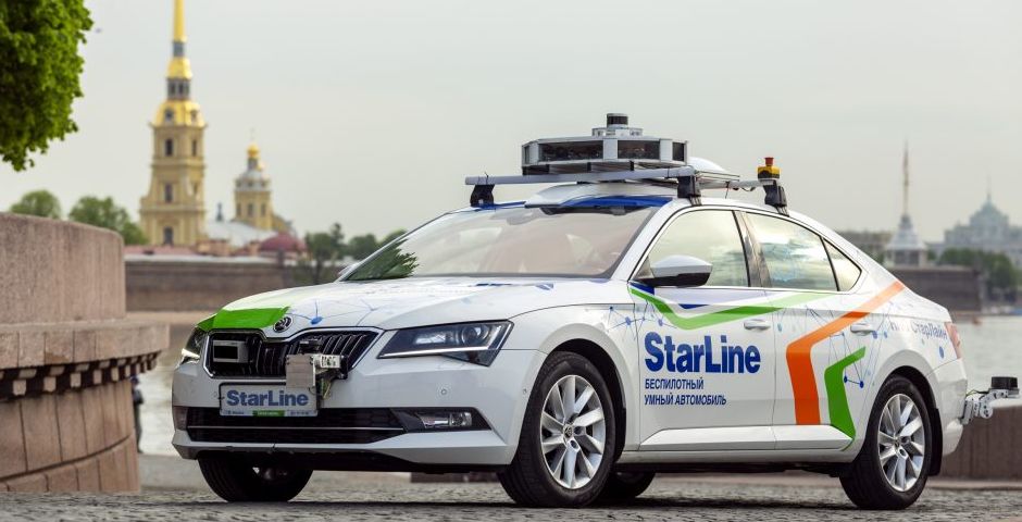 Беспилотный автомобиль протестируют в центре Петербурга в следующем году