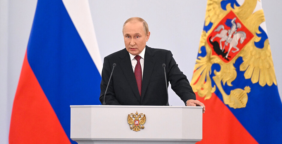 Путин дал поручения по четырем новым регионам РФ