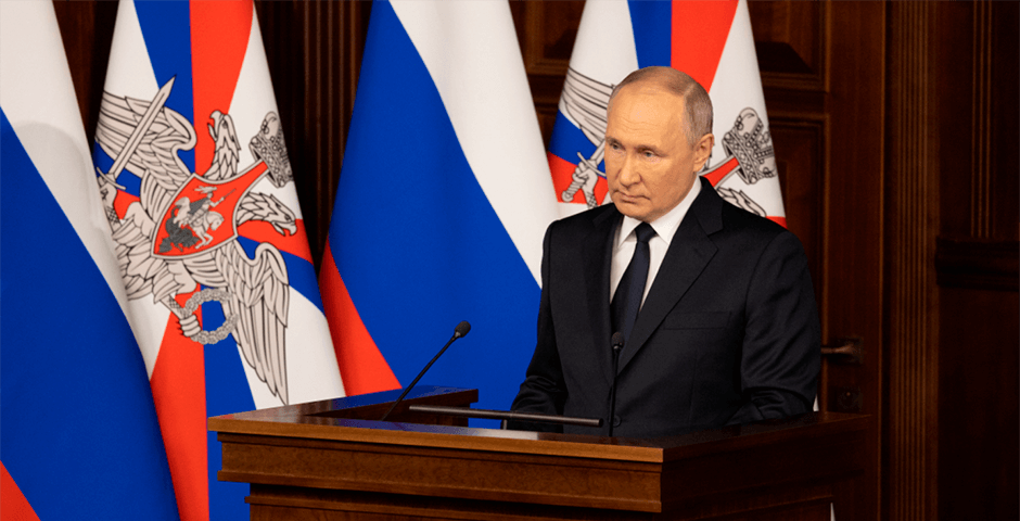 Путин: Россия будет договариваться с Украиной только исходя из интересов страны