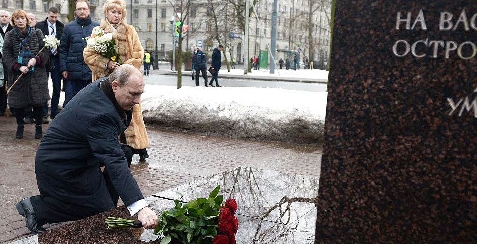 Владимир Путин почтит память Анатолия Собчака в Петербурге