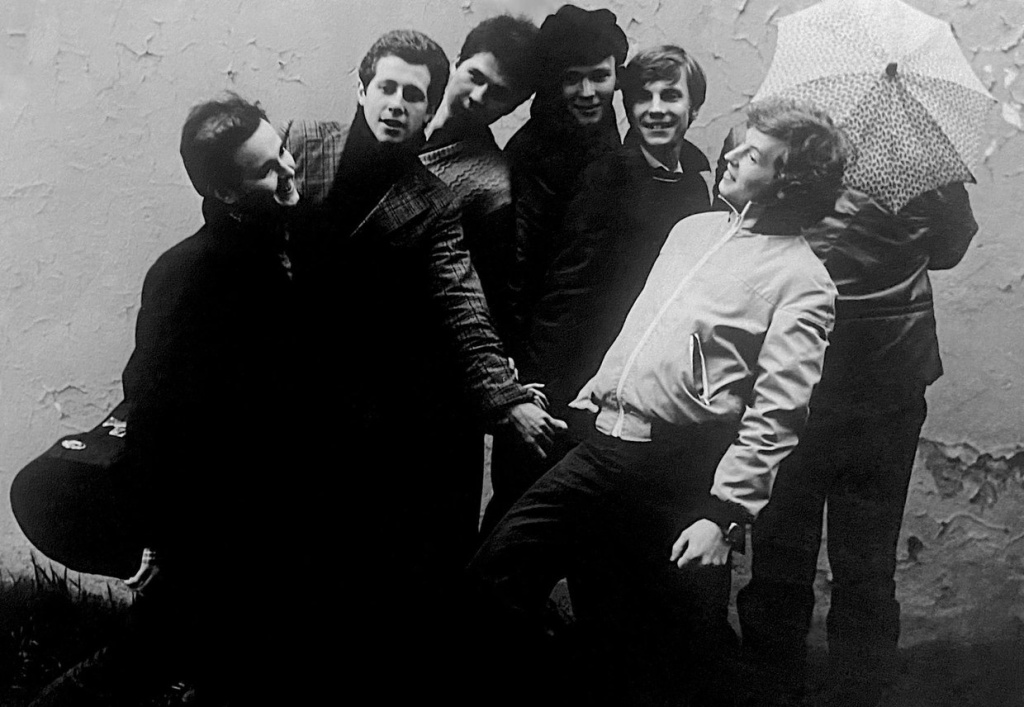 Участники группы «Мануфактура», май 1983 года