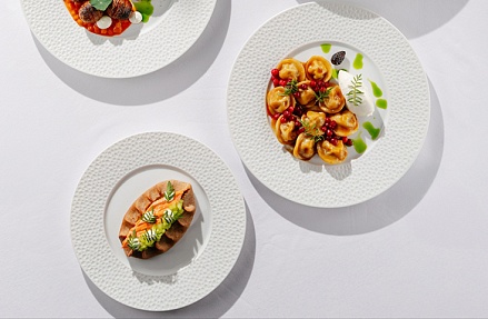 Гастроли блюд в ресторане Cannelle в Cosmos Selection Nevsky Royal St. Petersburg