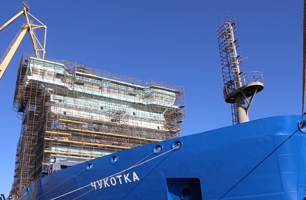 Балтийский завод ОСК произвел запуск реактора на атомном ледоколе «Чукотка»