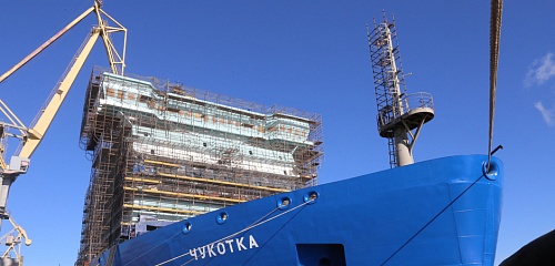 Балтийский завод ОСК произвел запуск реактора на атомном ледоколе «Чукотка»