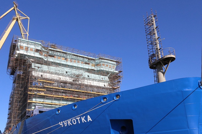 Балтийский завод ОСК произвел запуск реактора на атомном ледоколе «Чукотка»