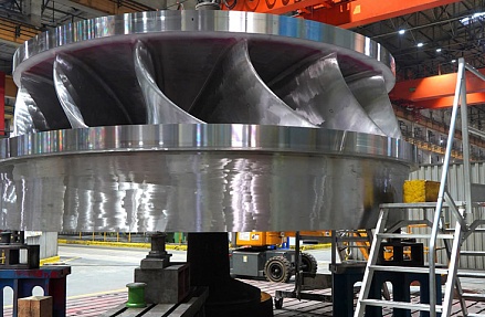 «Силовые машины» изготовили четвертое рабочее колесо для модернизации Чиркейской ГЭС