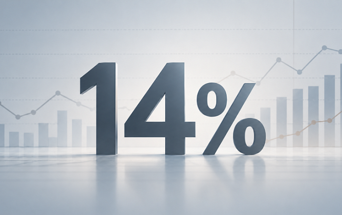 Центробанк сохранил ключевую ставку на уровне 14% годовых